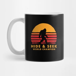 Bigfoot Hide and Seek World champion Mug